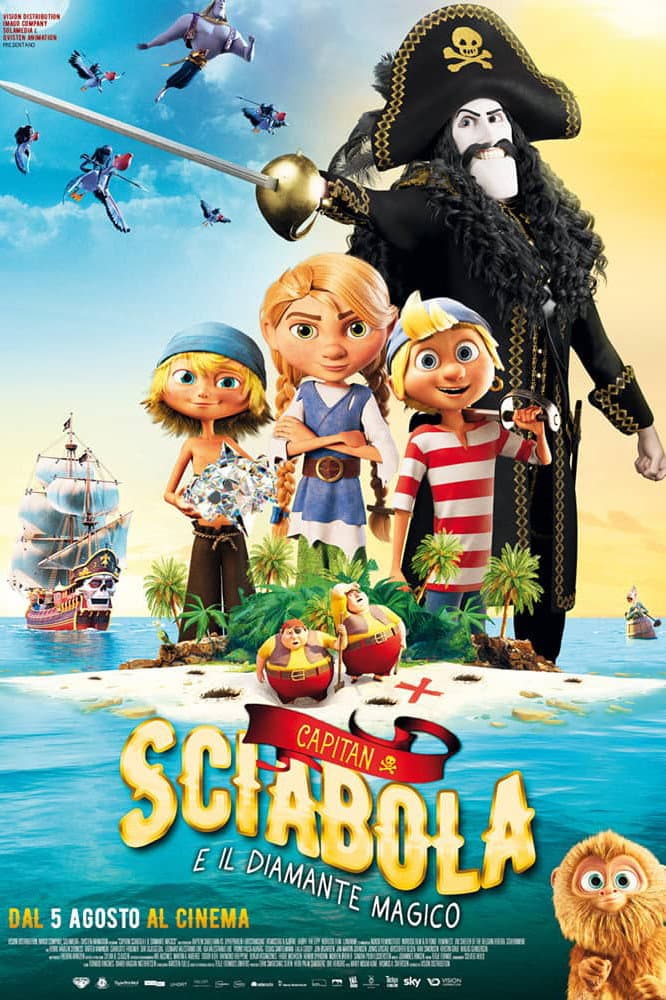 Poster di Capitan Sciabola e il diamante magico