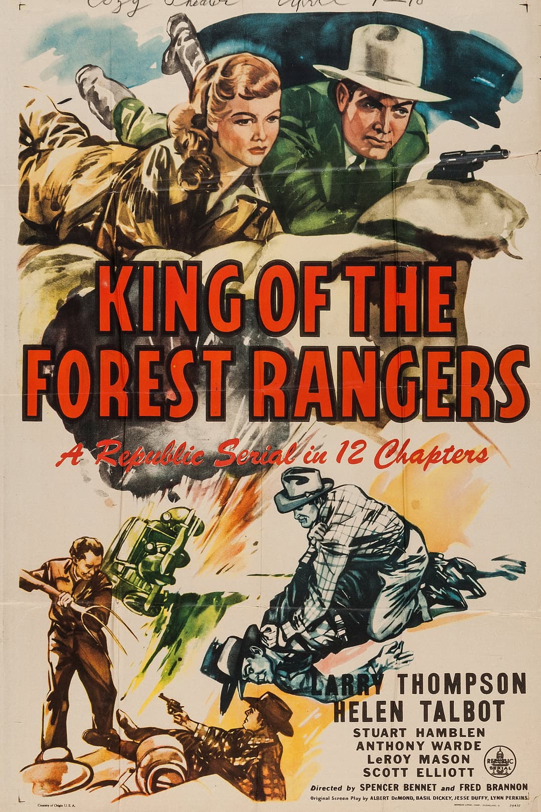 Poster di King of the Forest Rangers