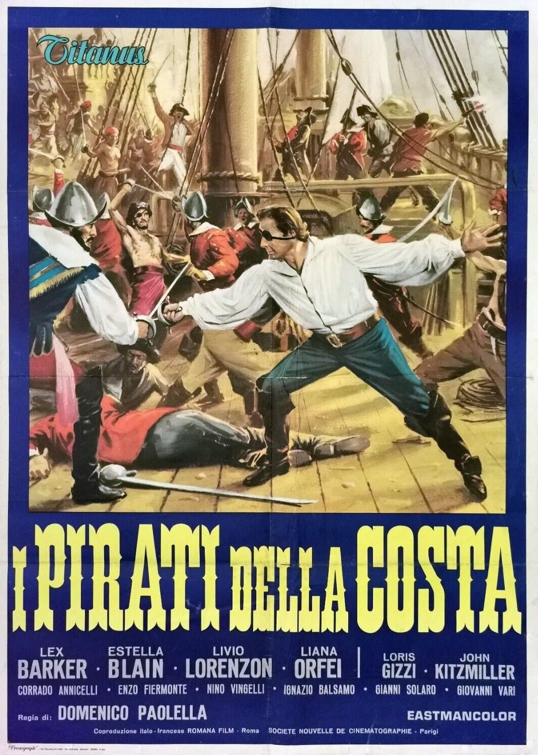 Poster di I pirati della costa