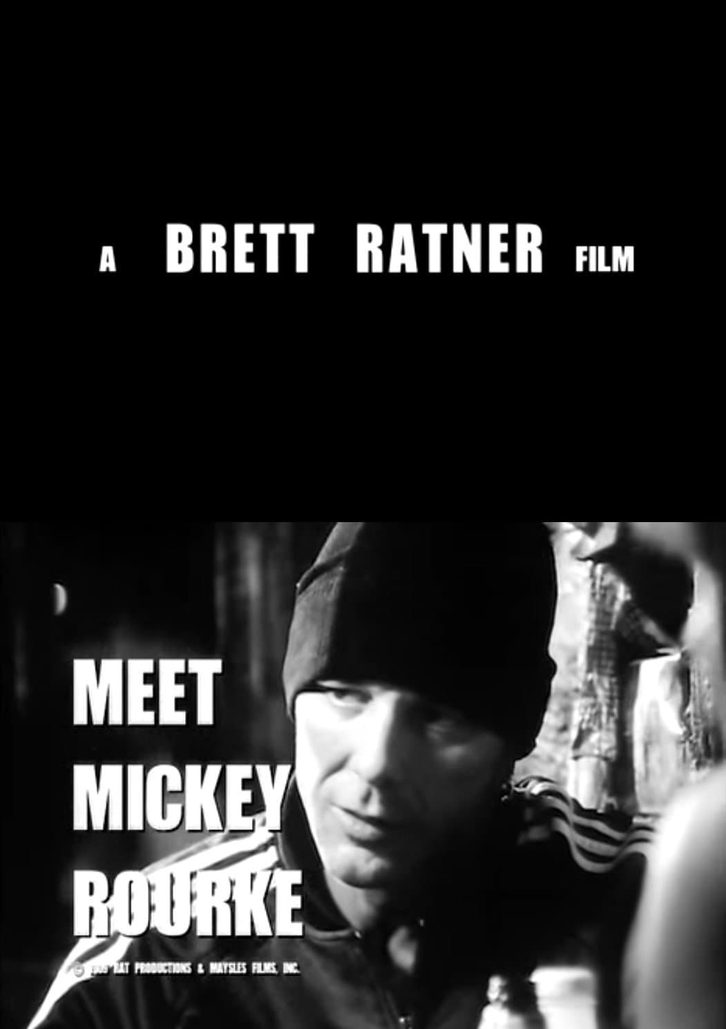 Poster di Meet Mickey Rourke