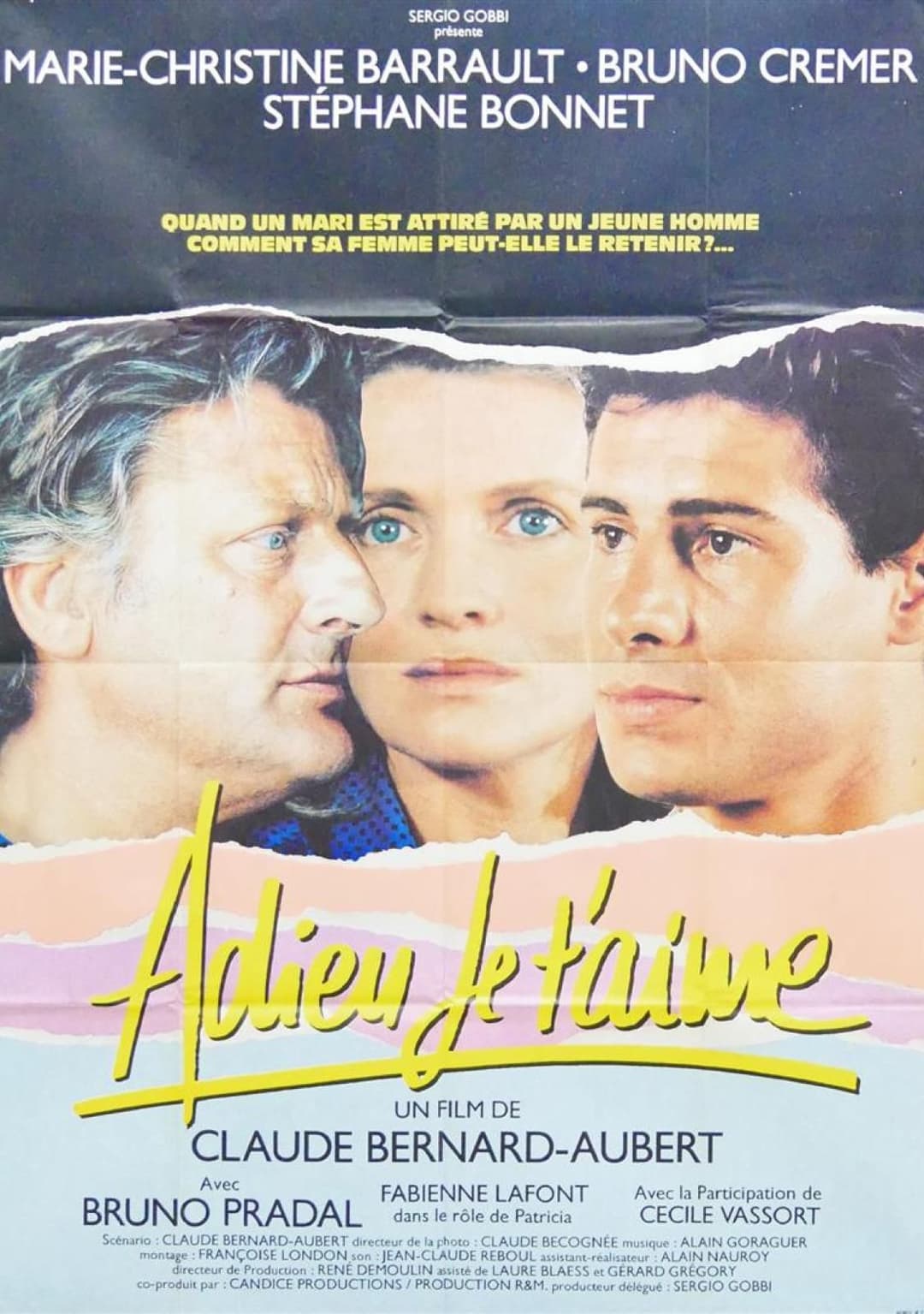 Poster di Adieu, je t'aime