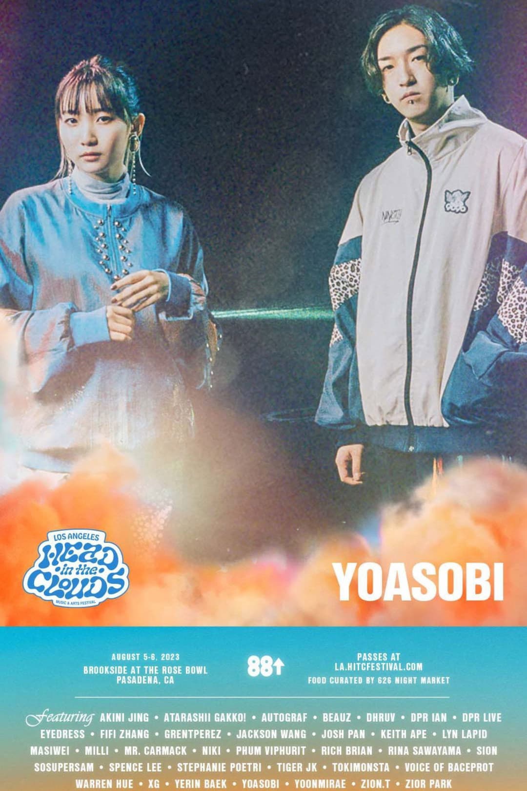 Poster di YOASOBI云思妙想音乐节