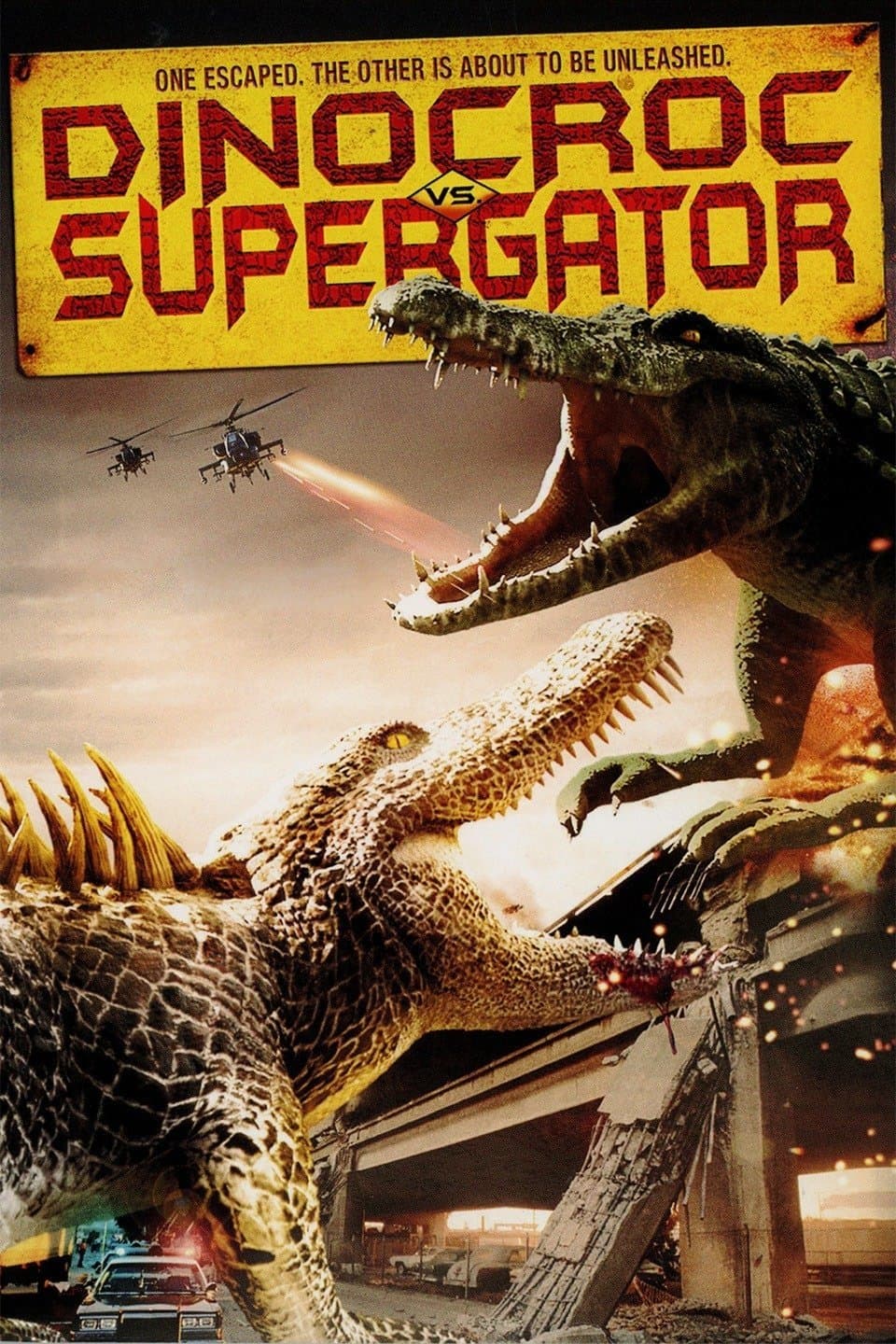 Poster di Dinocroc vs. Supergator