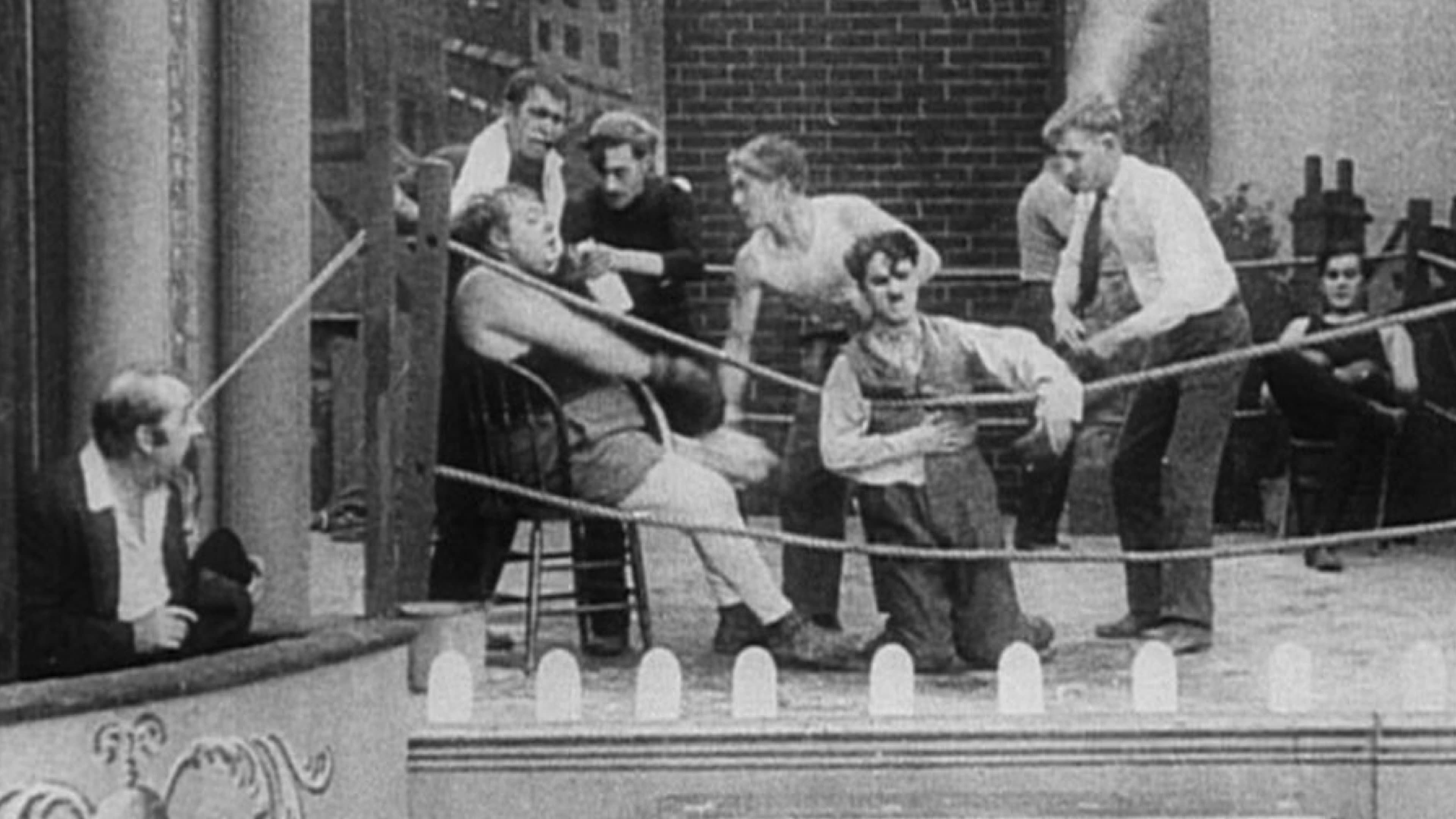 Charlot e la partita di boxe - immagine