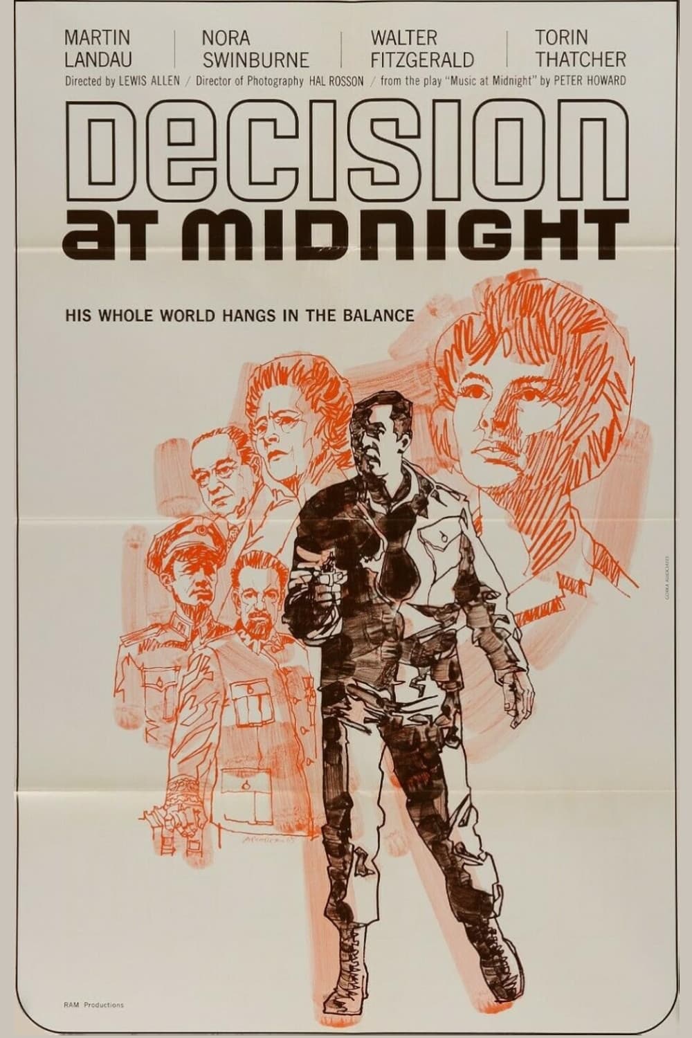 Poster di Decision at Midnight