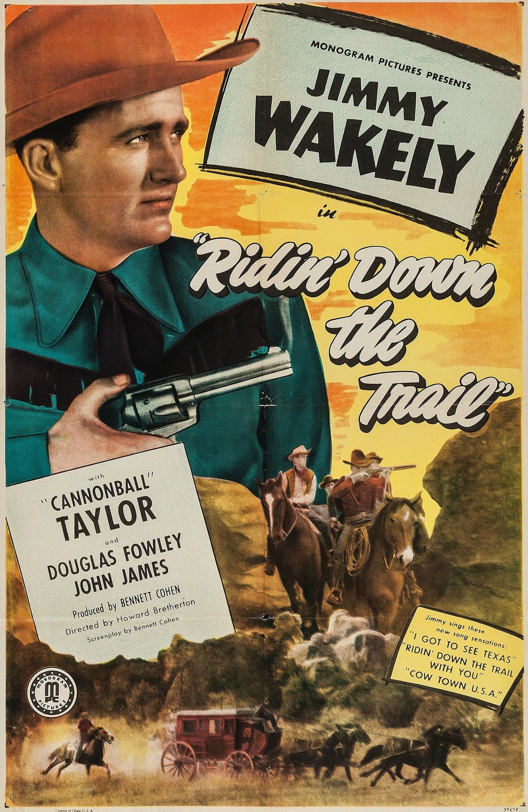 Poster di Ridin' Down the Trail
