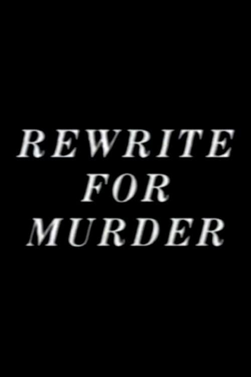 Poster di Rewrite for Murder