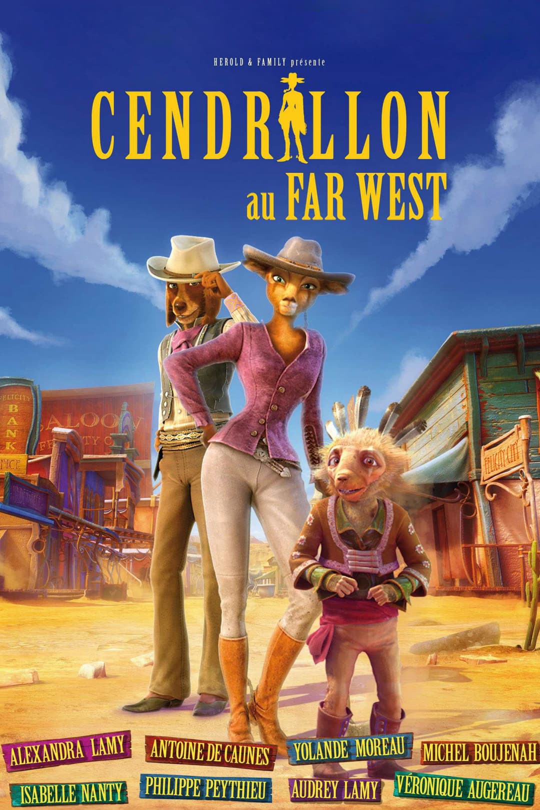 Poster di Cendrillon au Far West