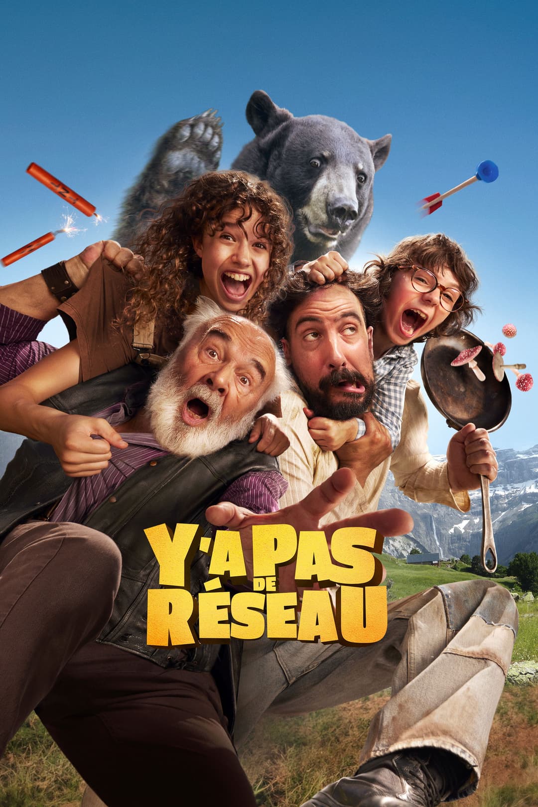 Poster di Y'a pas de réseau