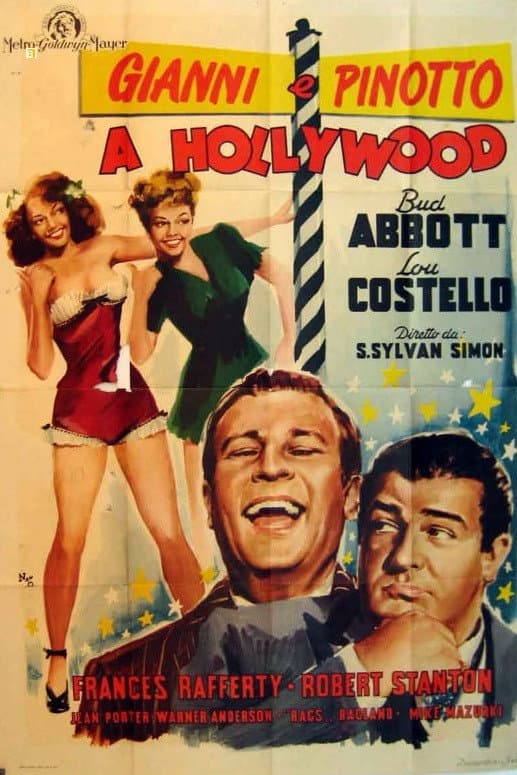 Poster di Gianni e Pinotto a Hollywood