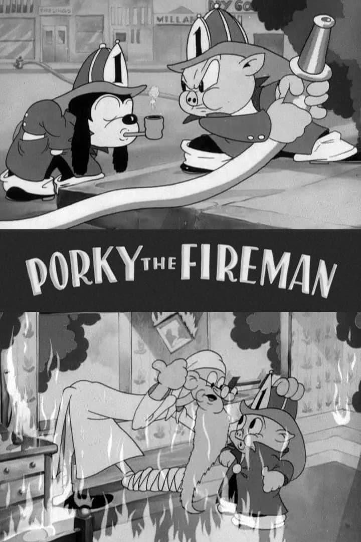Poster di Porky the Fireman