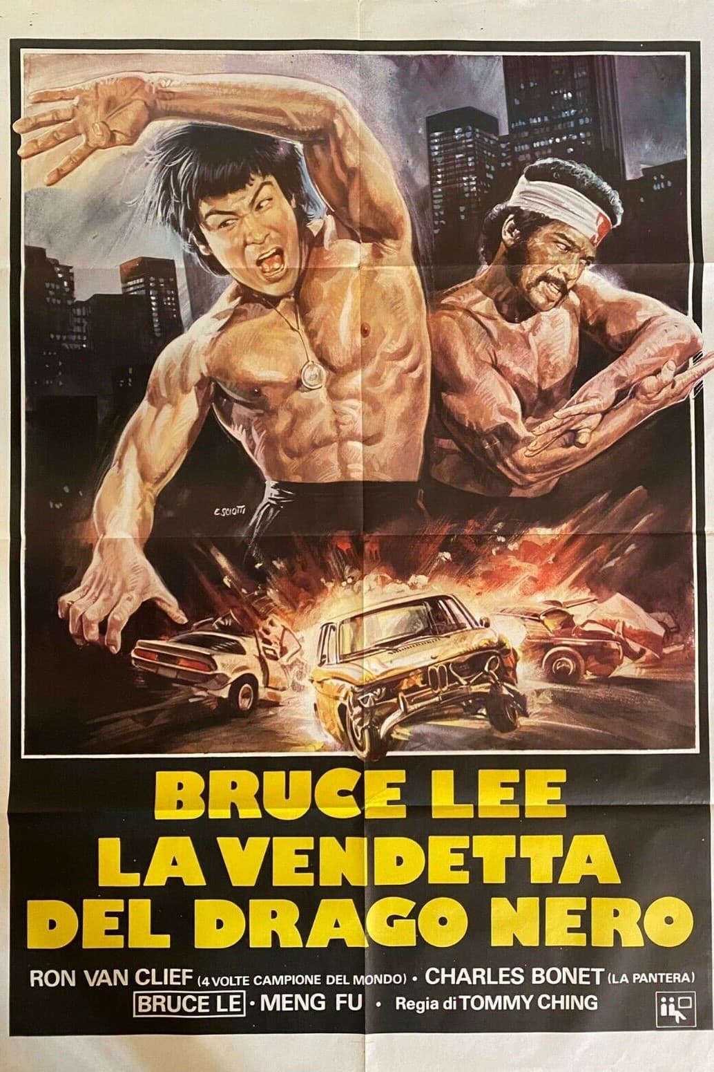 Poster di Bruce Lee: la vendetta del drago nero