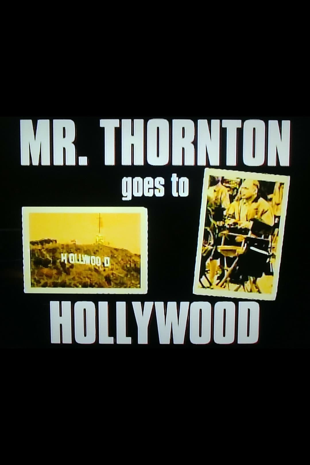 Poster di Mr. Thornton Goes to Hollywood