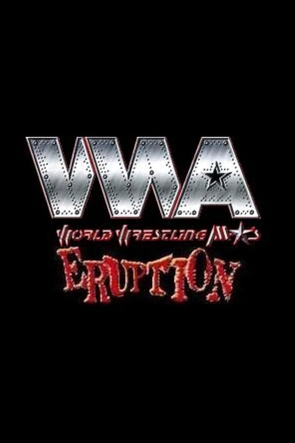 Poster di WWA The Eruption