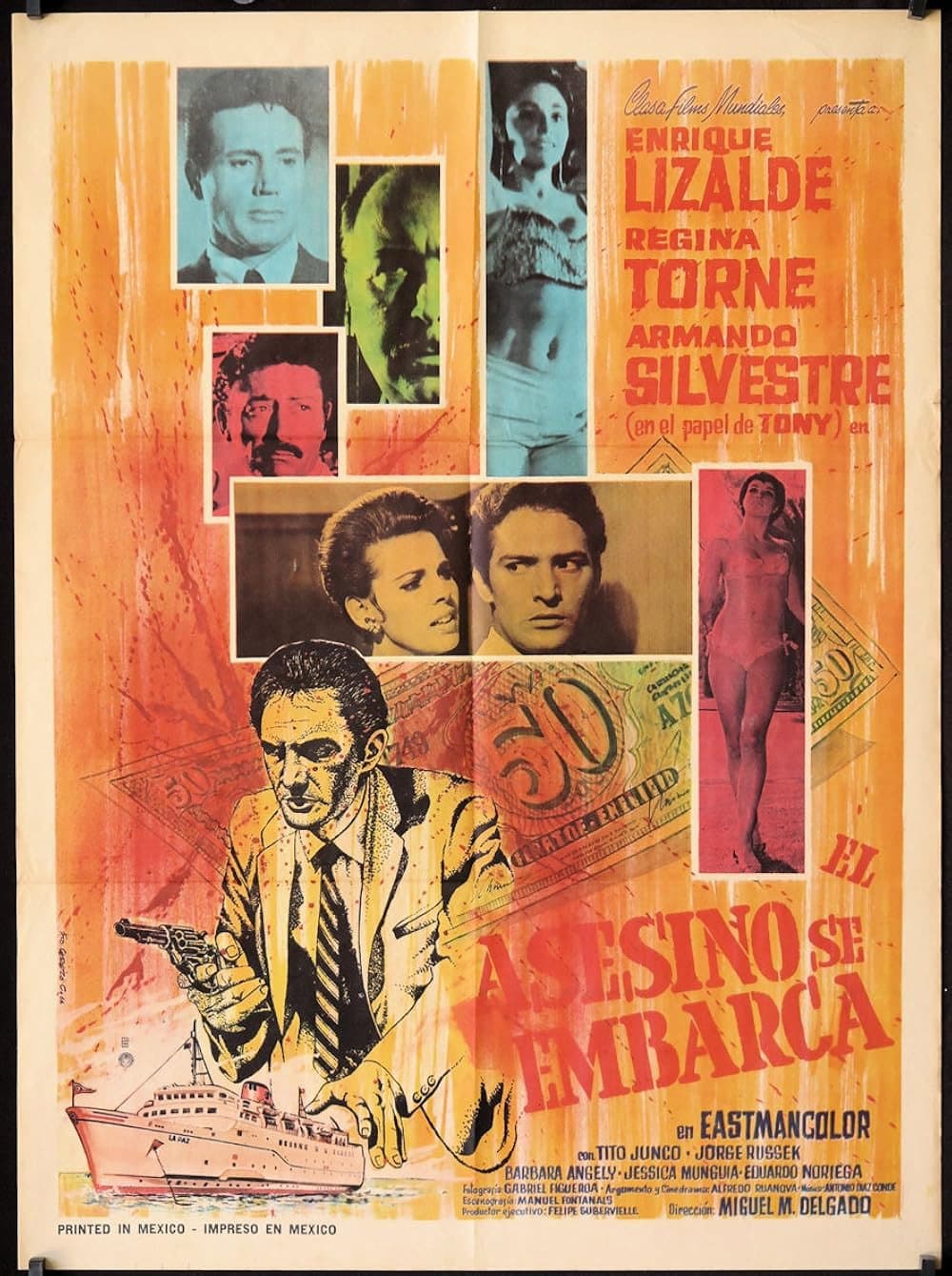 Poster di El asesino se embarca