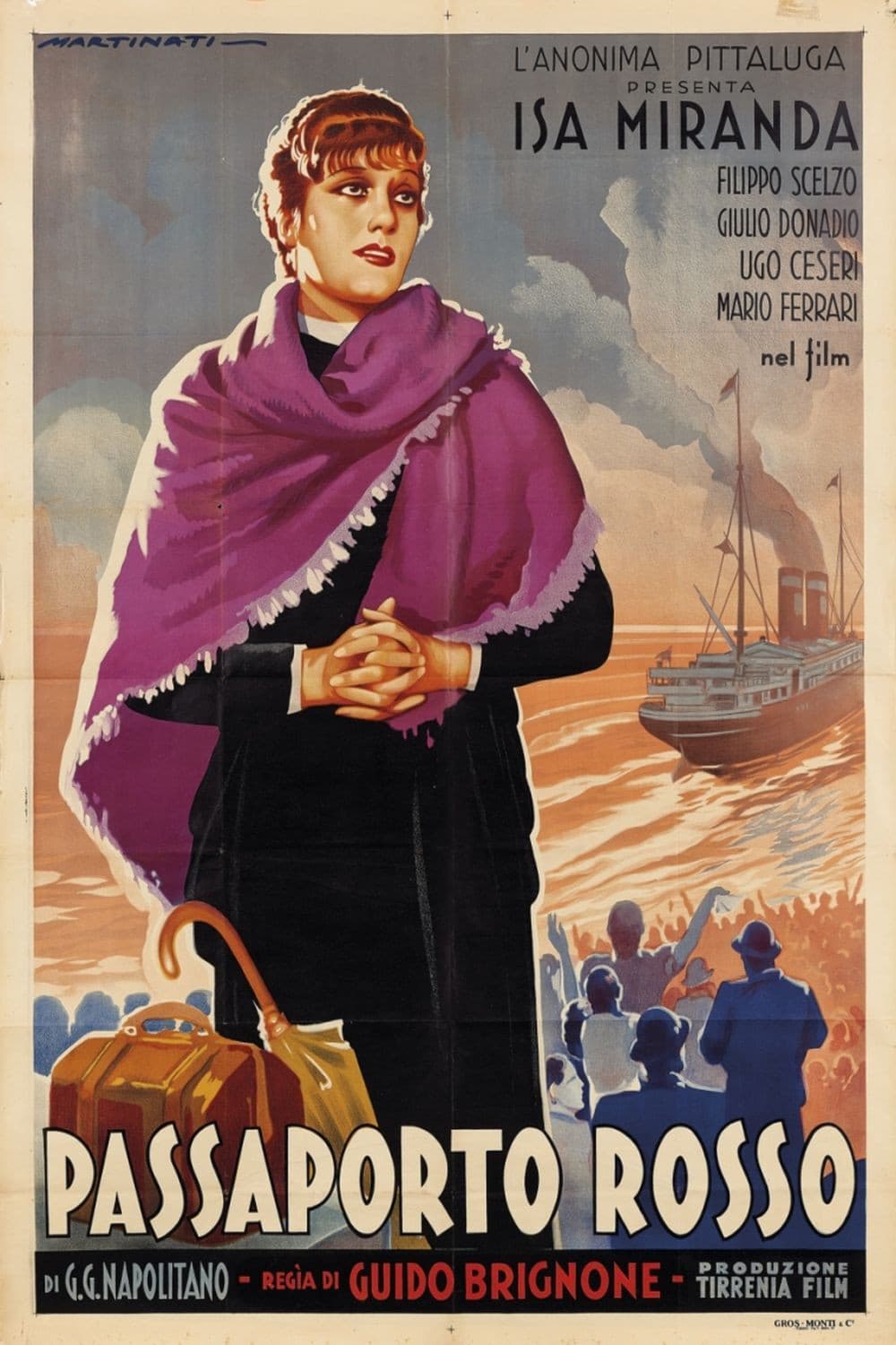Poster di Passaporto rosso