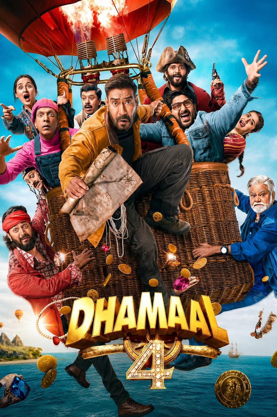 Poster di धमाल ४
