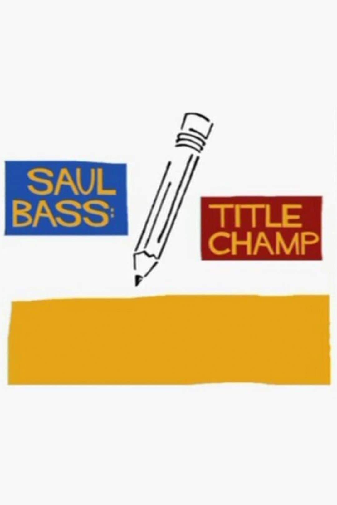 Poster di Saul Bass: Title Champ