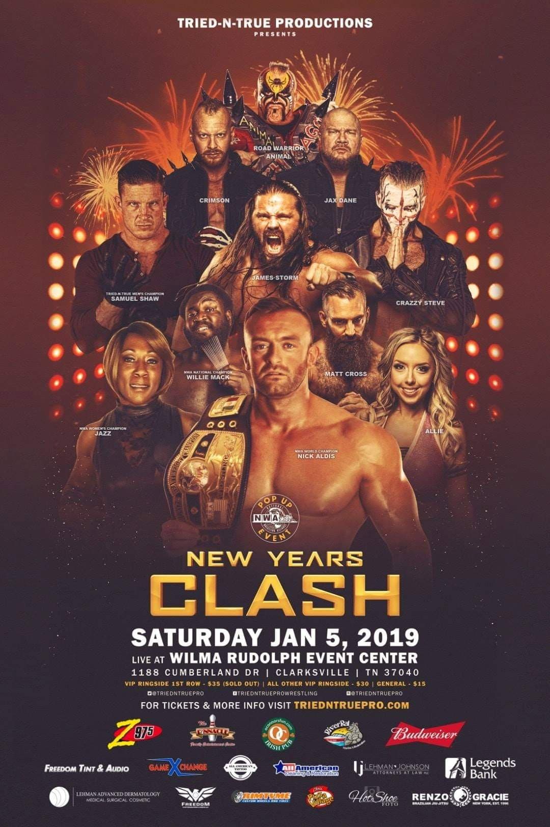 Poster di NWA New Years Clash