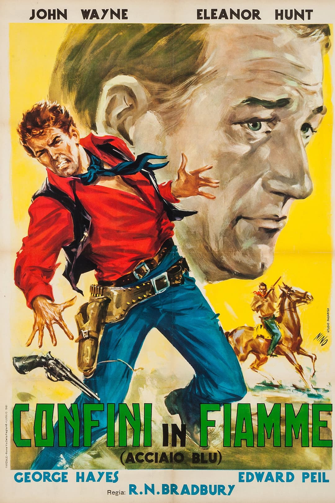 Poster di Acciaio blu