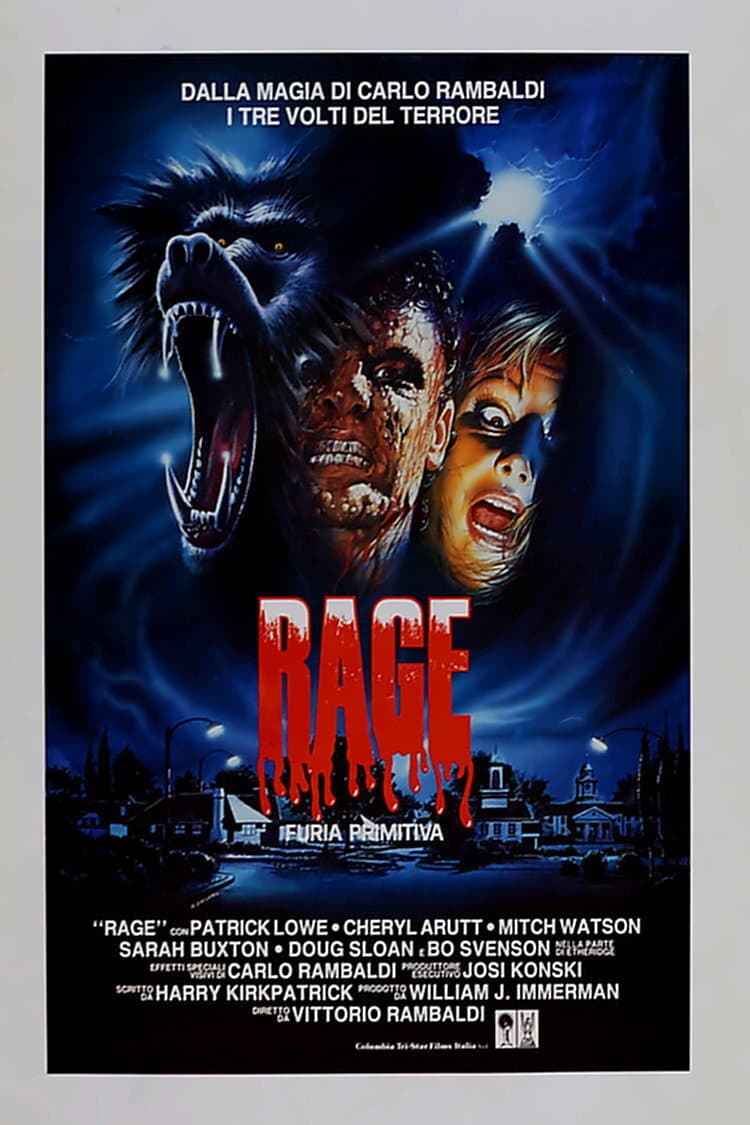 Poster di Rage - Furia primitiva