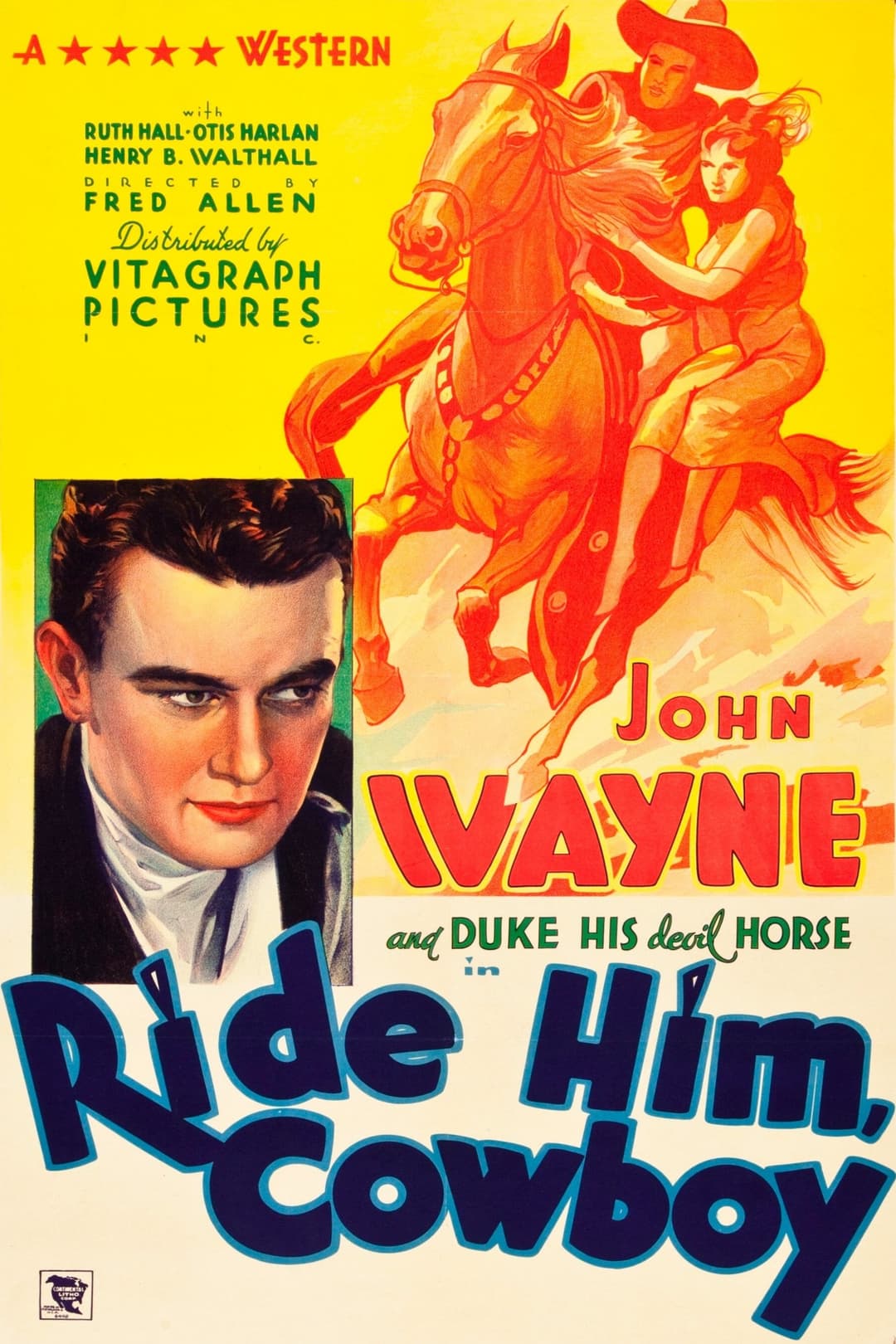 Poster di Ride Him, Cowboy