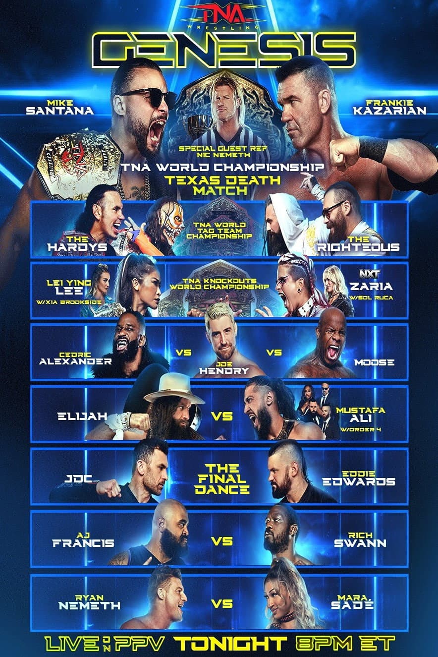Poster di TNA Genesis 2026
