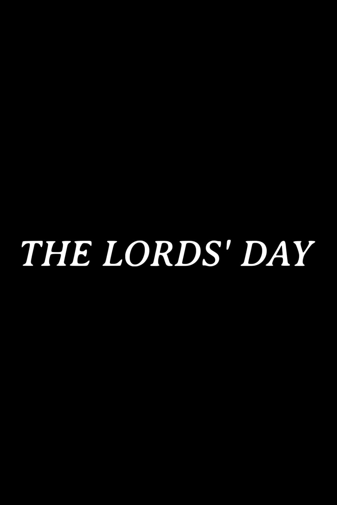 Poster di The Lords' Day