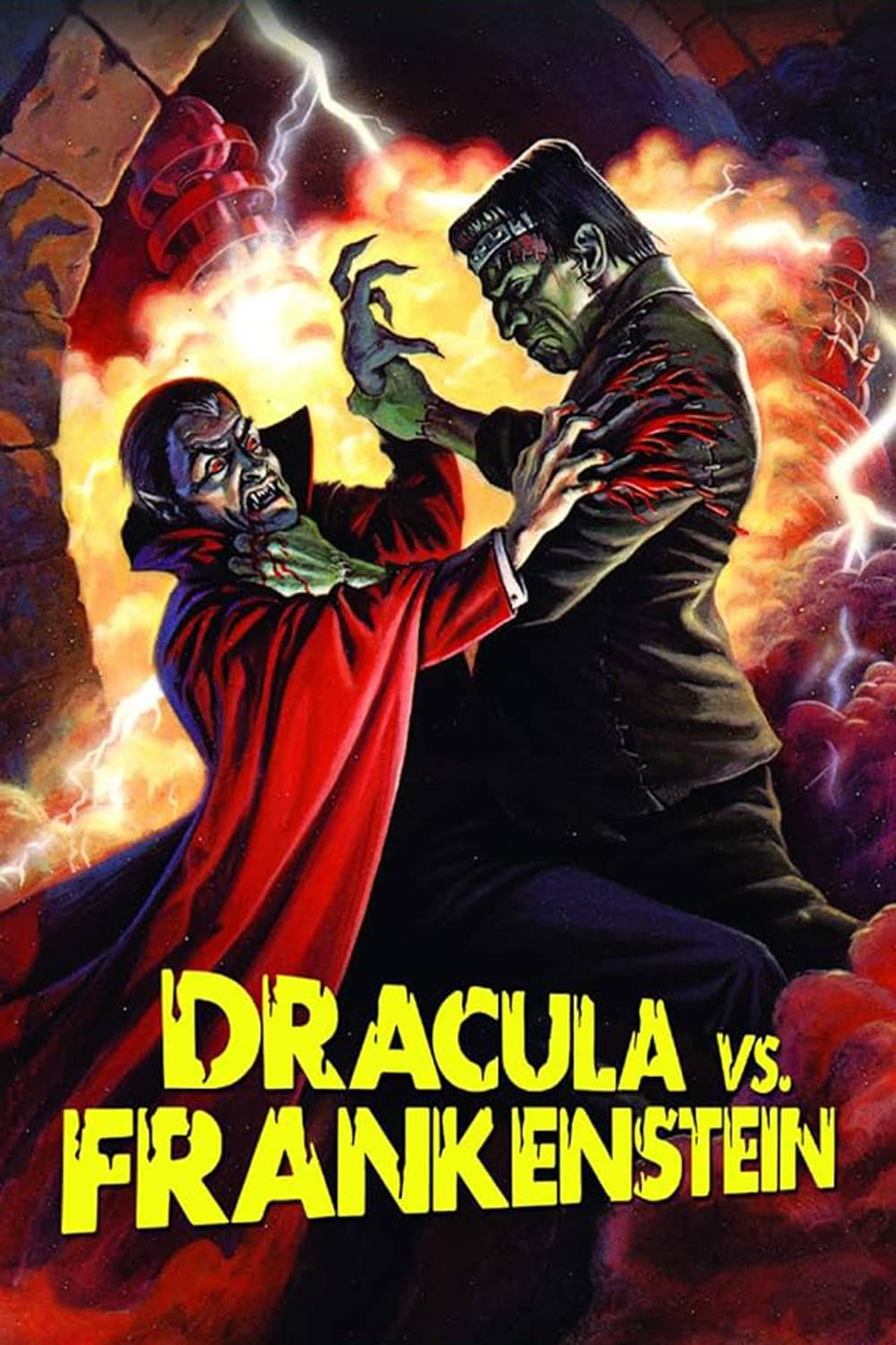 Poster di Dracula vs. Frankenstein