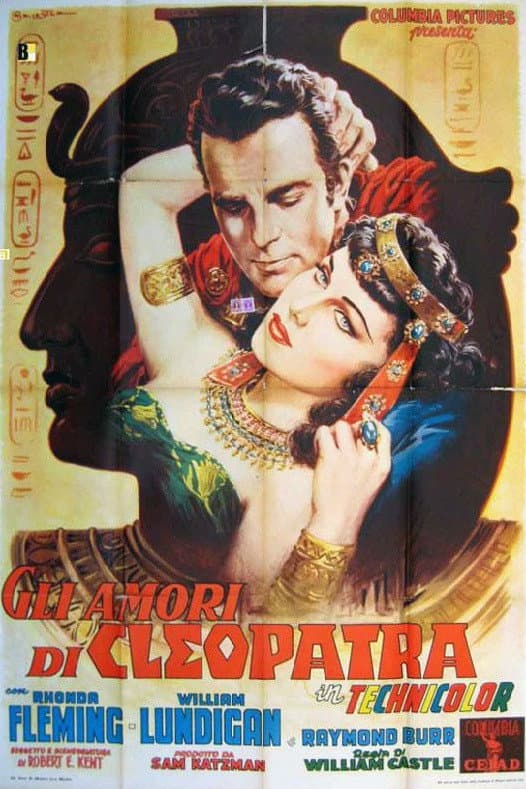 Poster di Gli amori di Cleopatra
