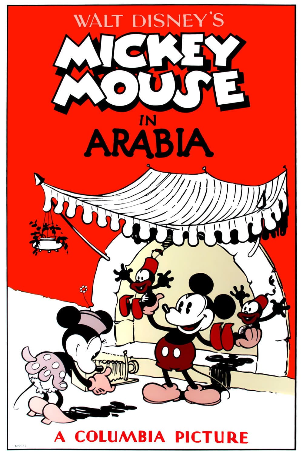 Poster di Topolino in Arabia