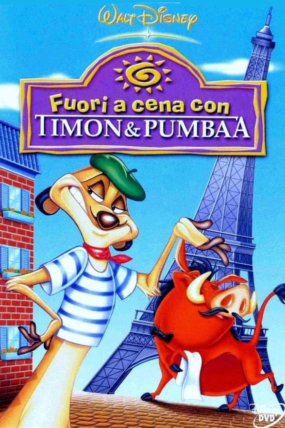 Poster di Fuori a cena con Timon e Pumbaa