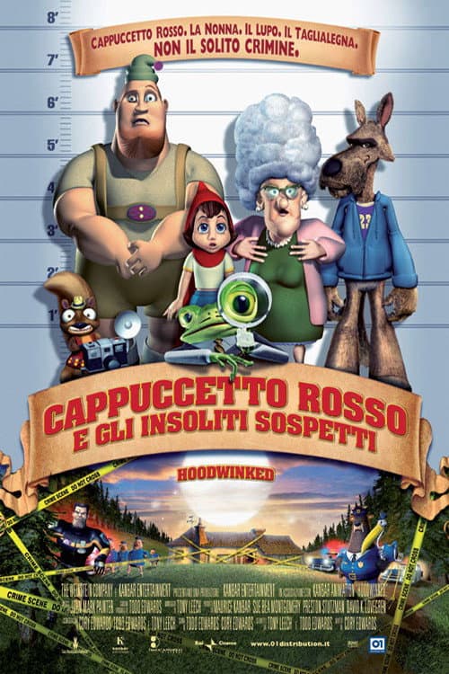 Poster di Cappuccetto rosso e gli insoliti sospetti