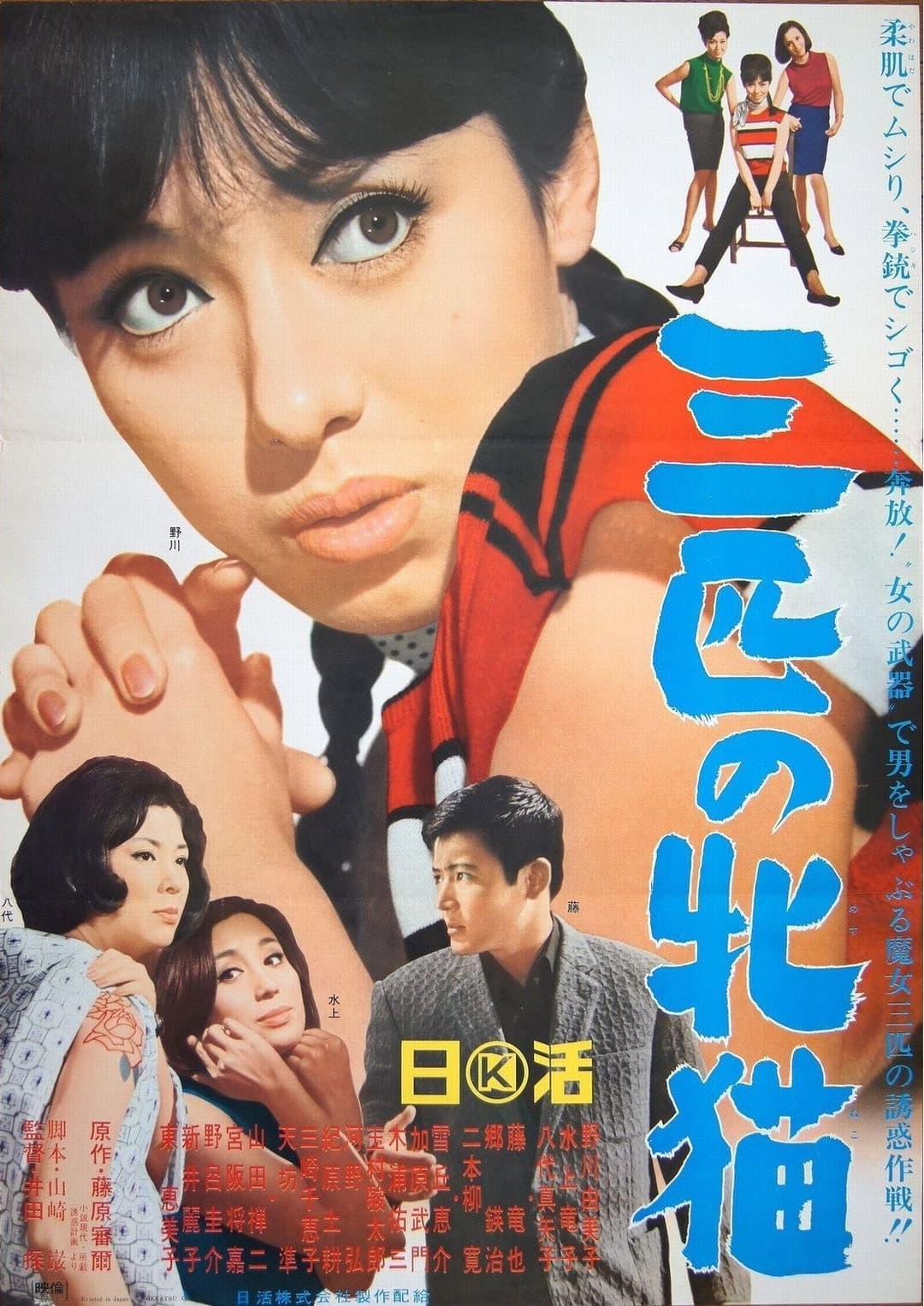Poster di 三匹の牝猫