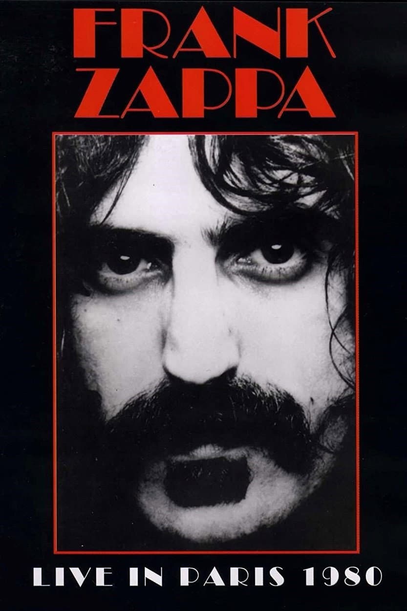 Poster di Frank Zappa - Live in Paris 1980