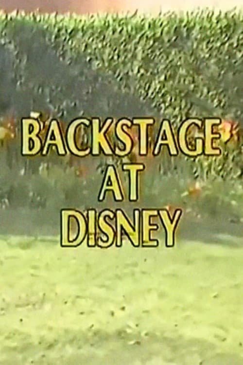 Poster di Backstage at Disney
