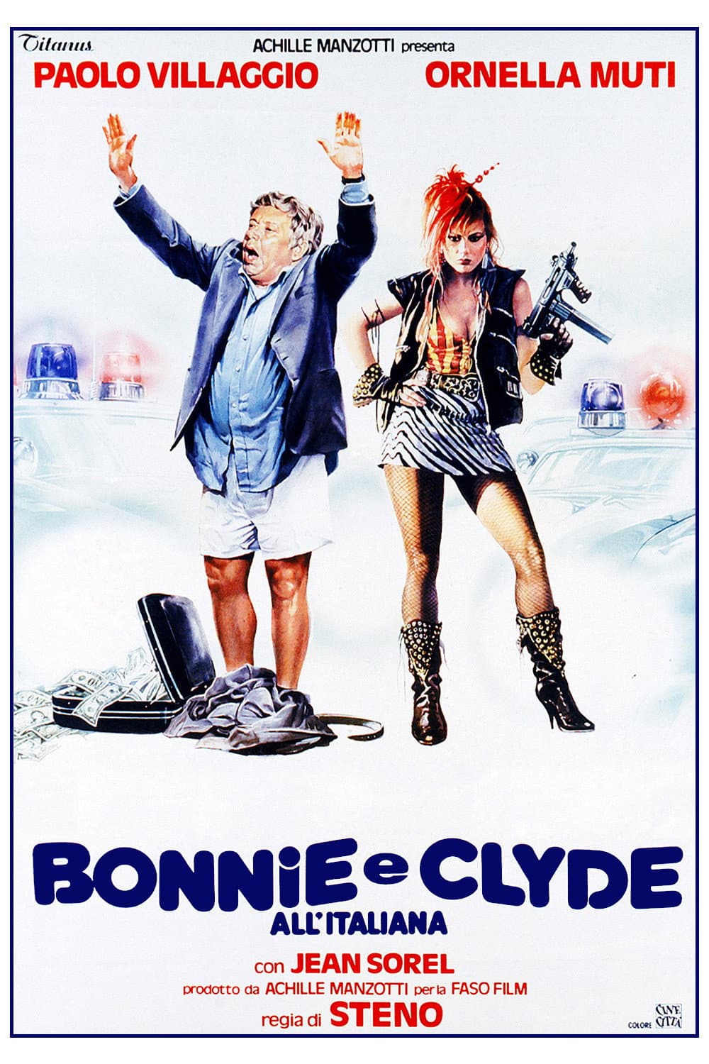Poster di Bonnie e Clyde all'italiana