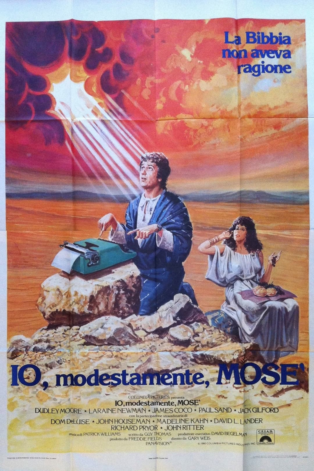 Poster di Io, modestamente, Mosè