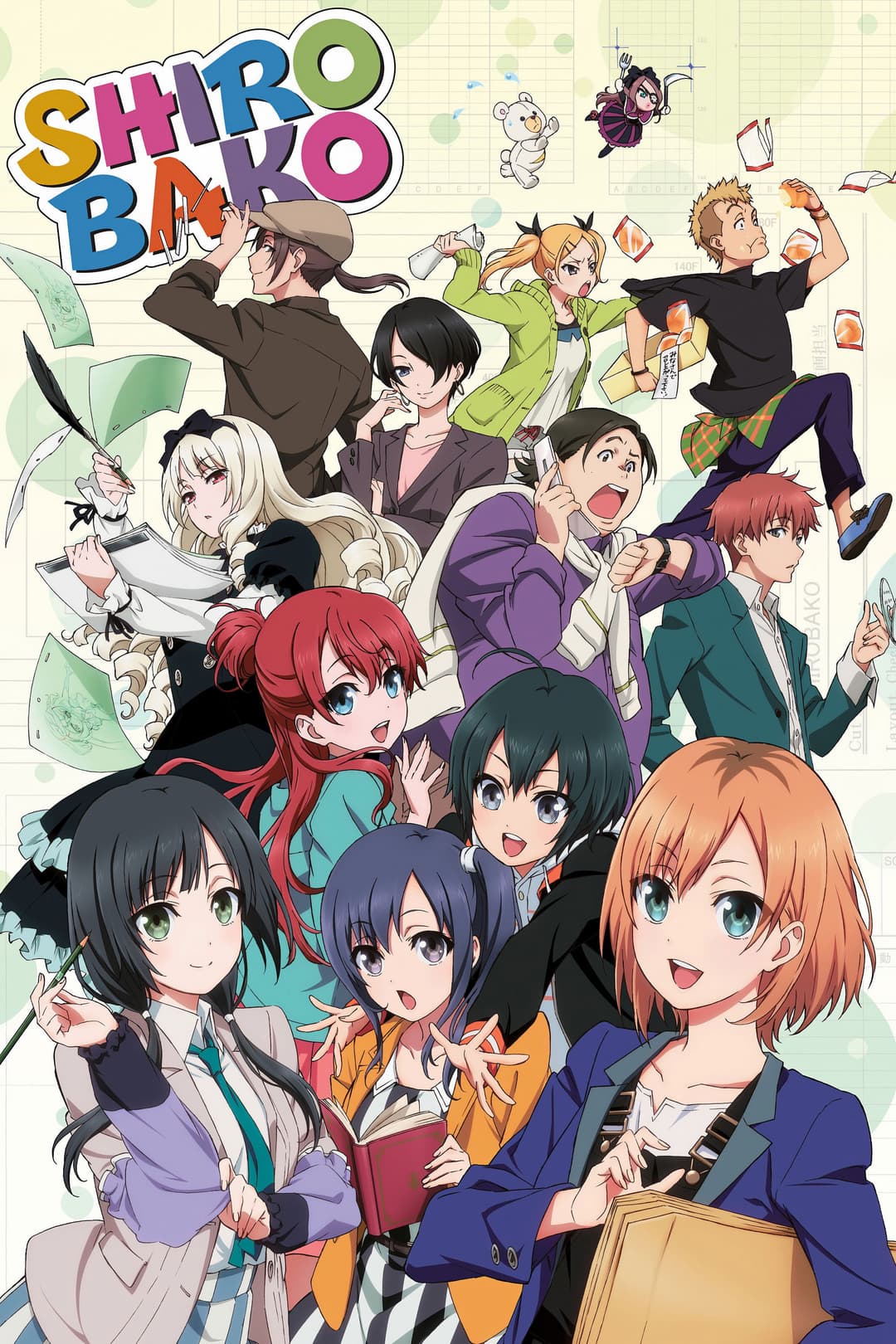 Poster di SHIROBAKO
