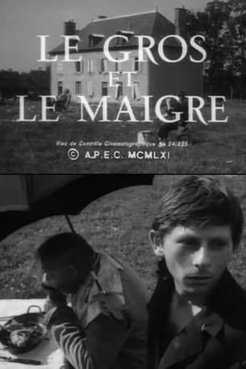 Poster di Le gros et le maigre