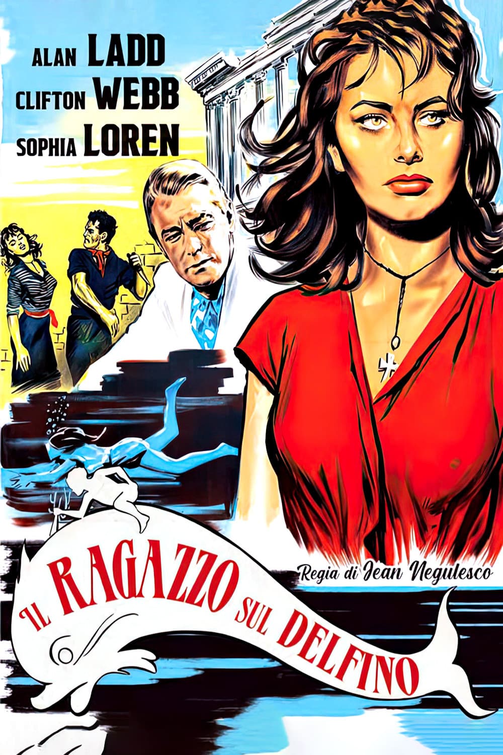 Poster di Il ragazzo sul delfino