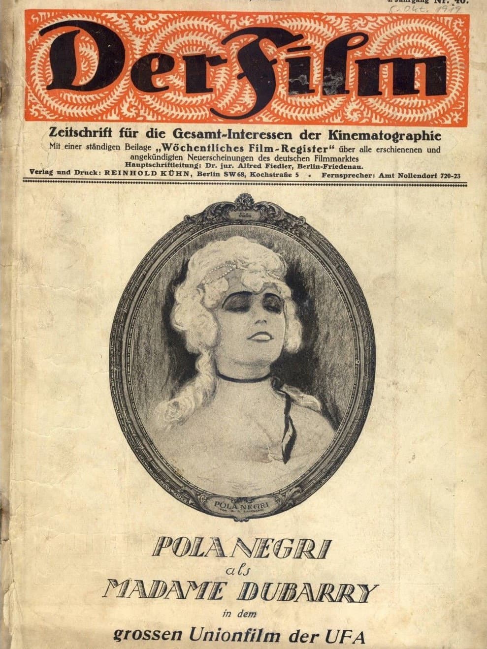 Poster di Madame DuBarry