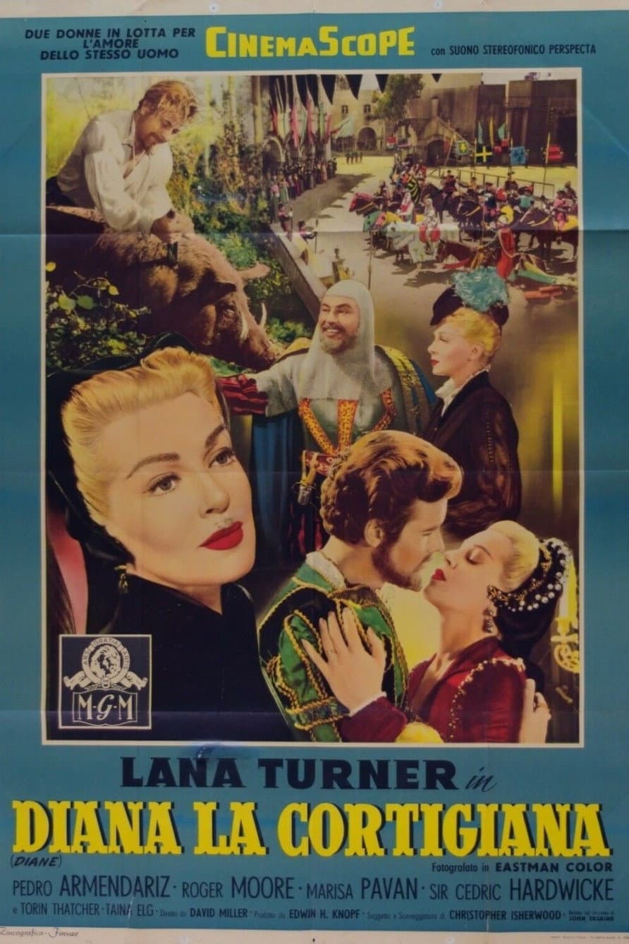 Poster di Diana la cortigiana