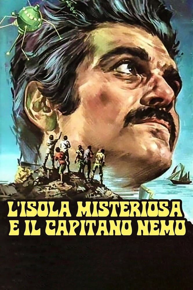 Poster di L'isola misteriosa e il capitano Nemo