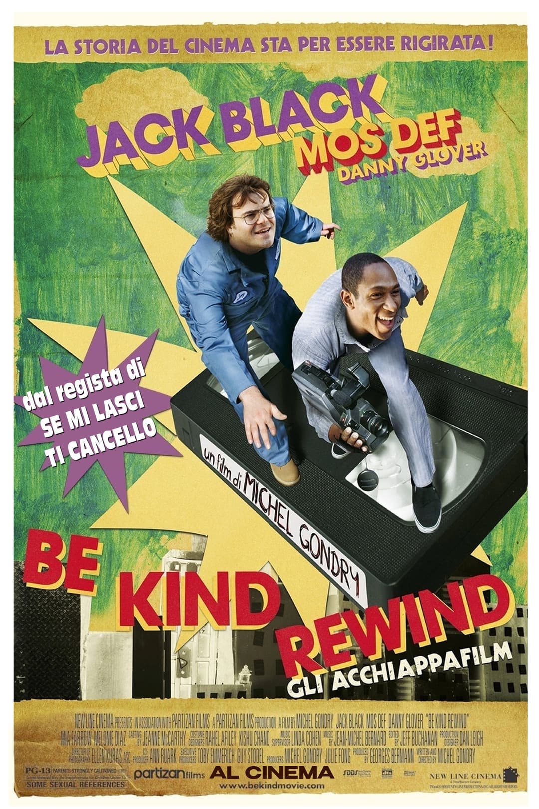 Poster di Be Kind Rewind - Gli Acchiappafilm