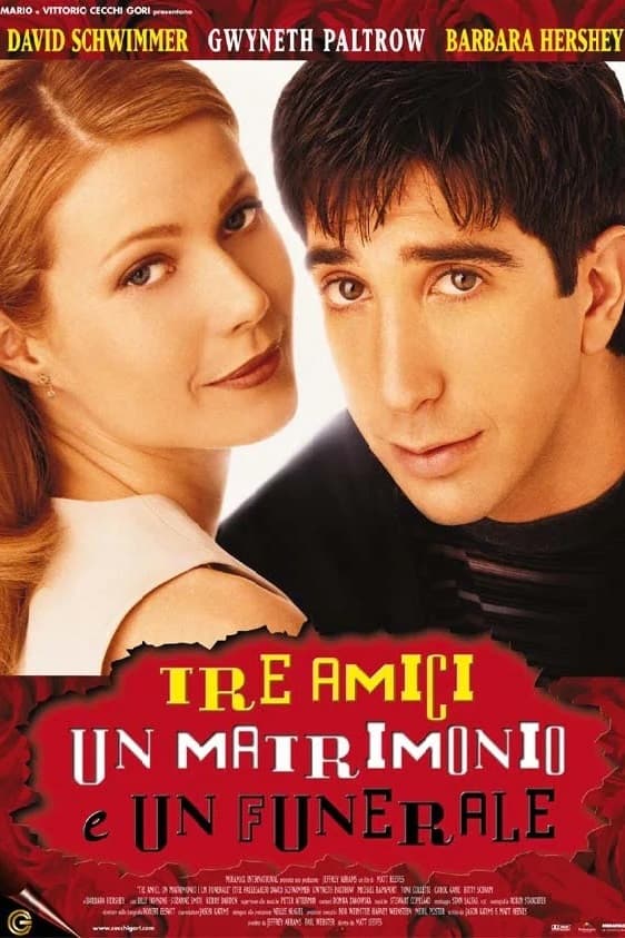 Poster di Tre amici, un matrimonio e un funerale