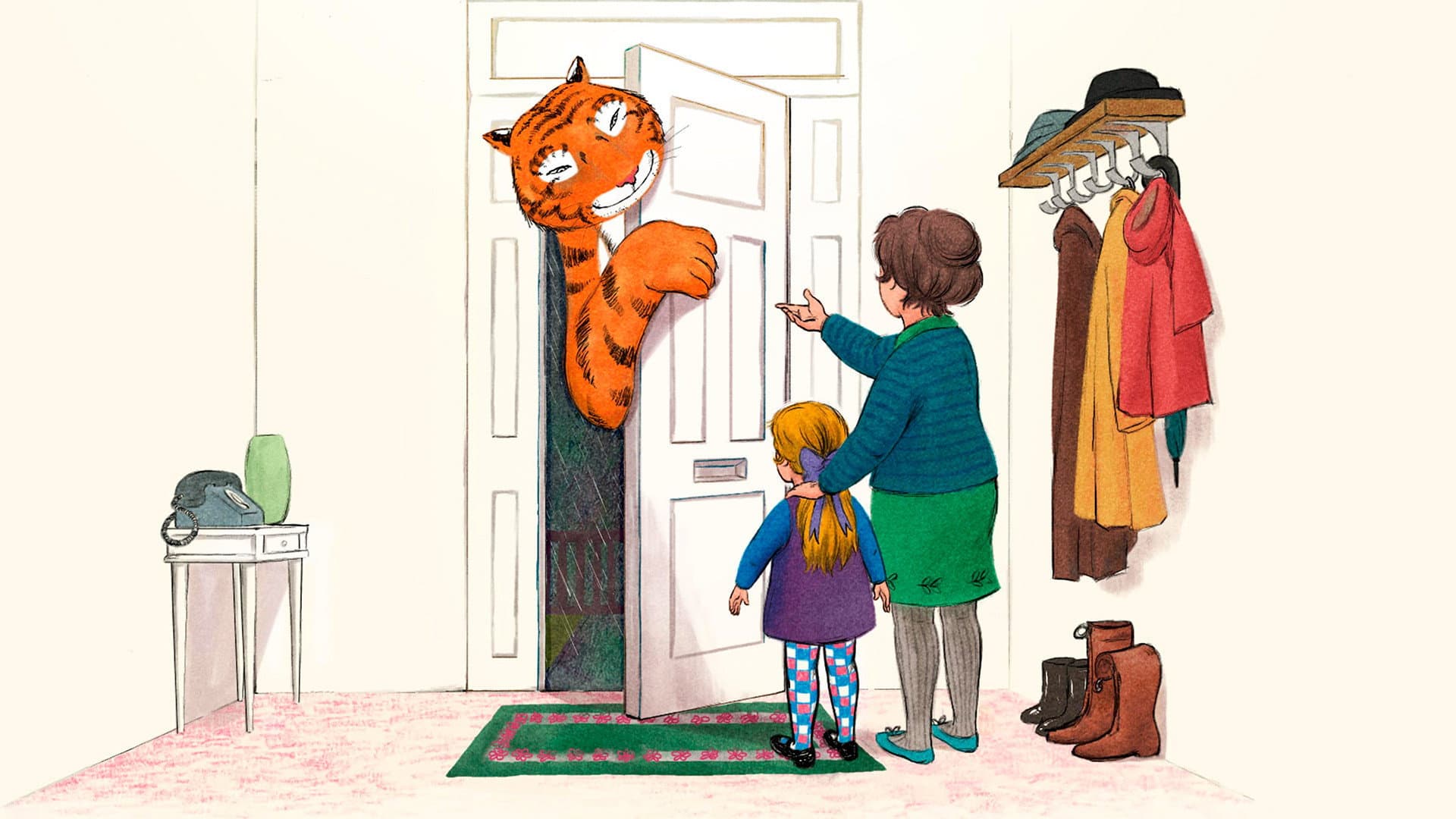 Una tigre all'ora del tè - immagine