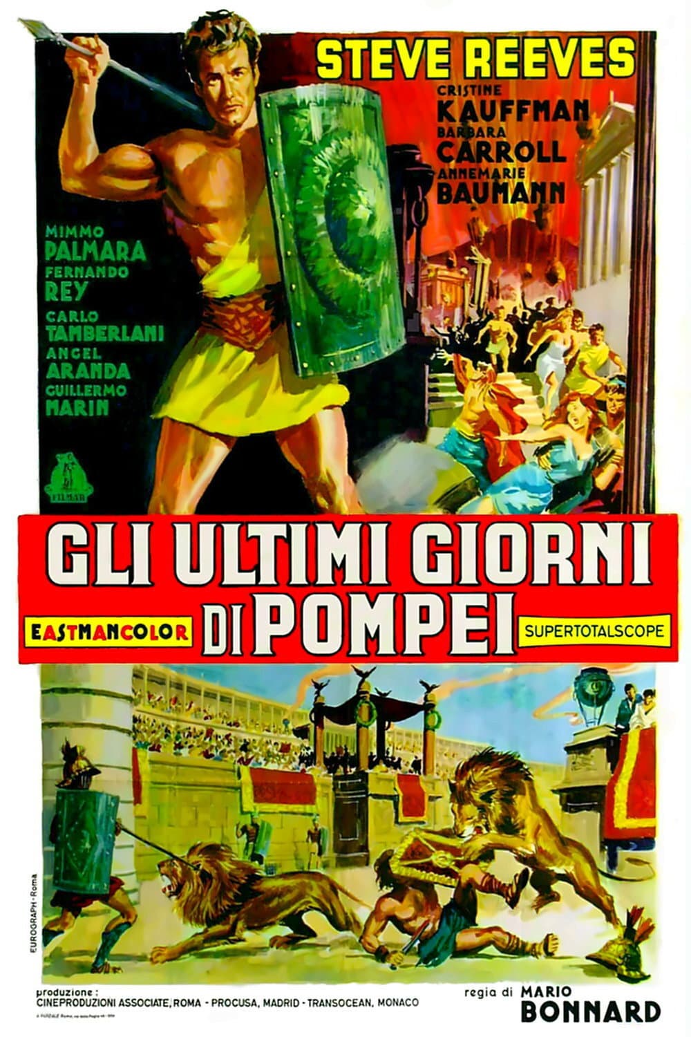 Poster di Gli ultimi giorni di Pompei