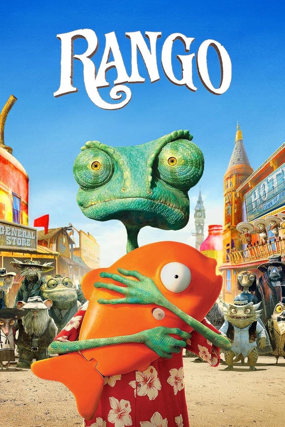 Poster di Rango