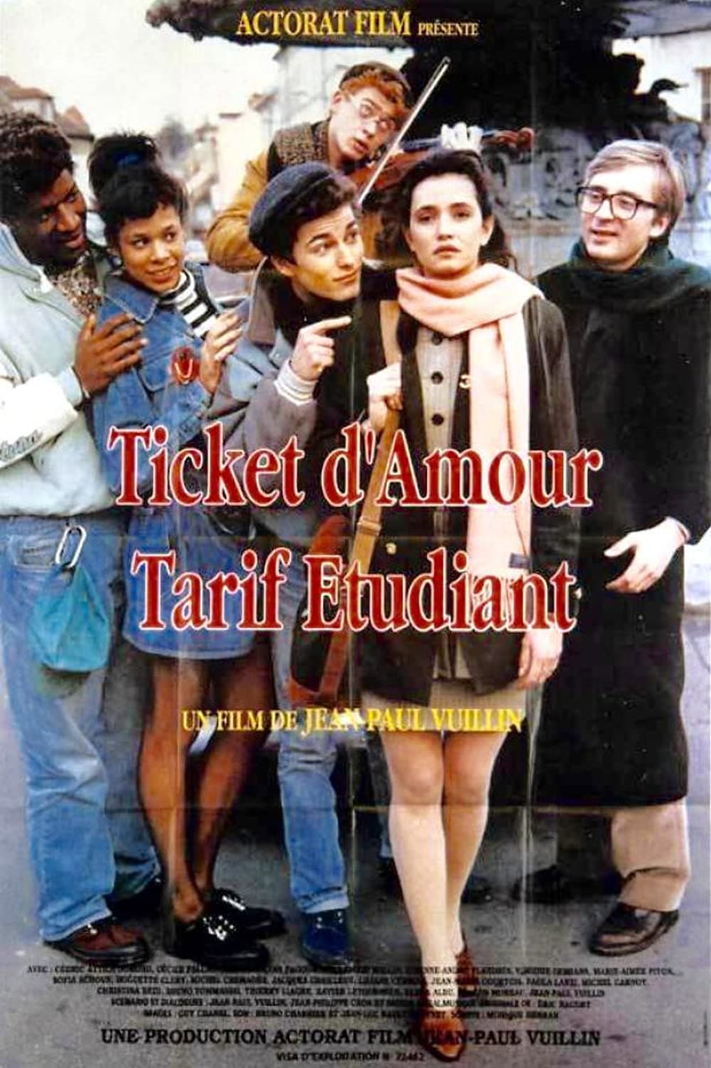 Poster di Ticket d'amour, tarif étudiant